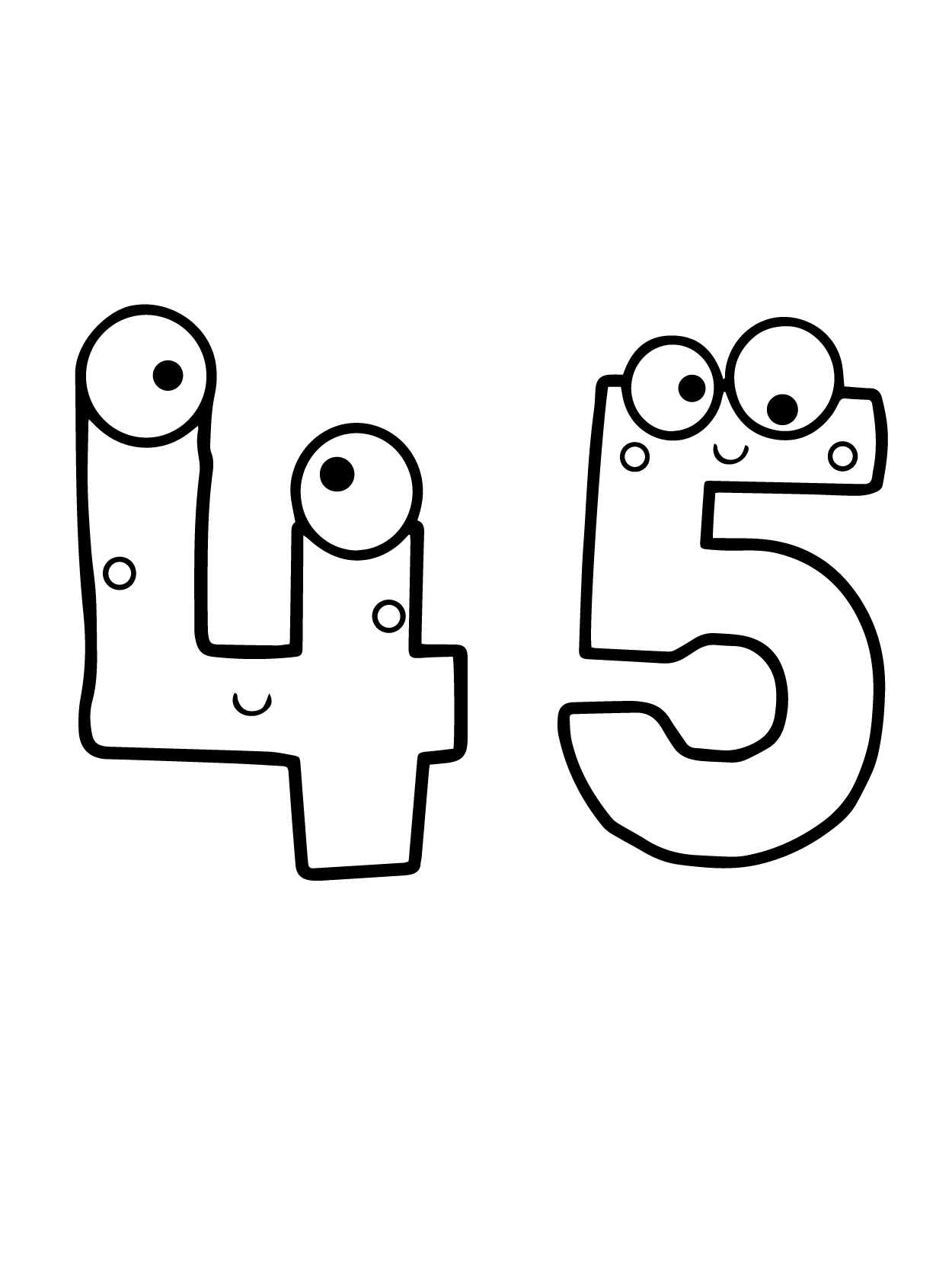 Número Lore 4 y 5