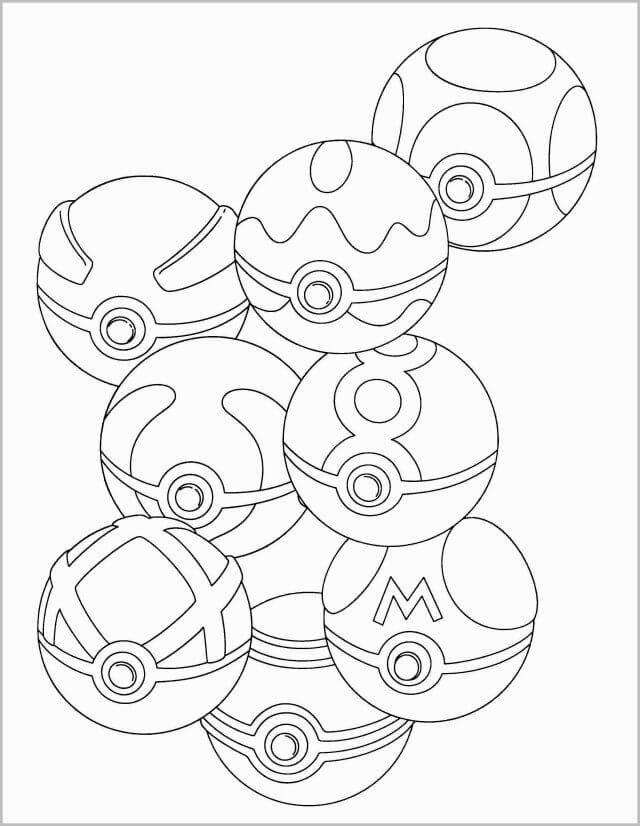 Ocho Pokebolas