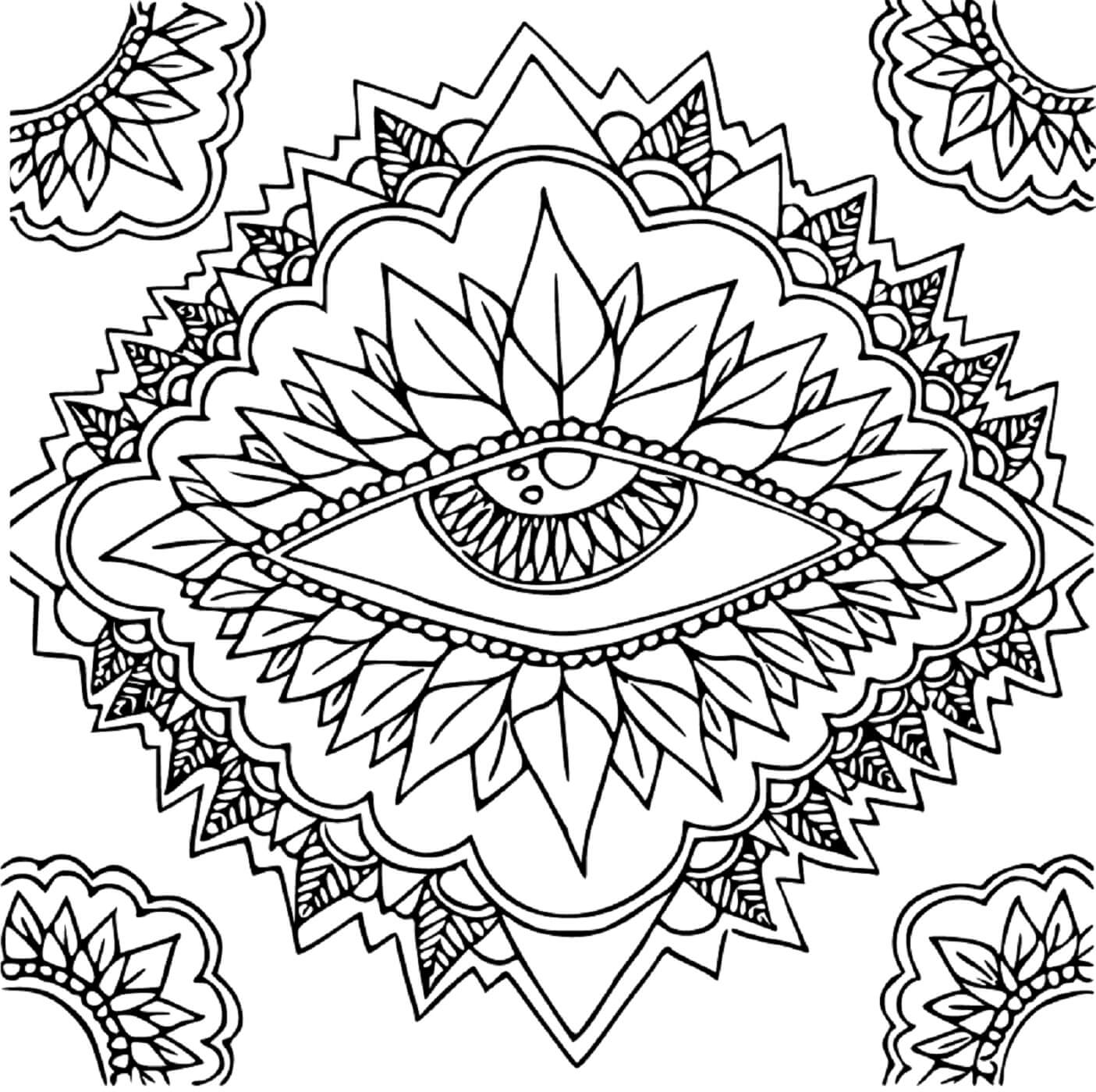 Ojo Zentangle