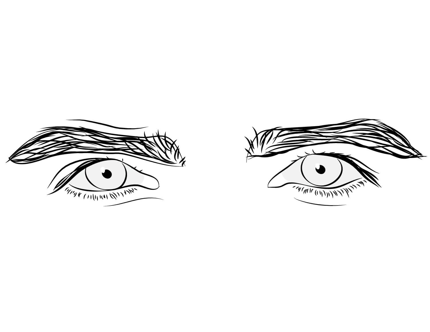 Ojos de Hombre