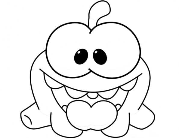 Om Nom Sentado