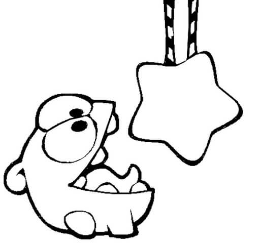 Om Nom con Estrella