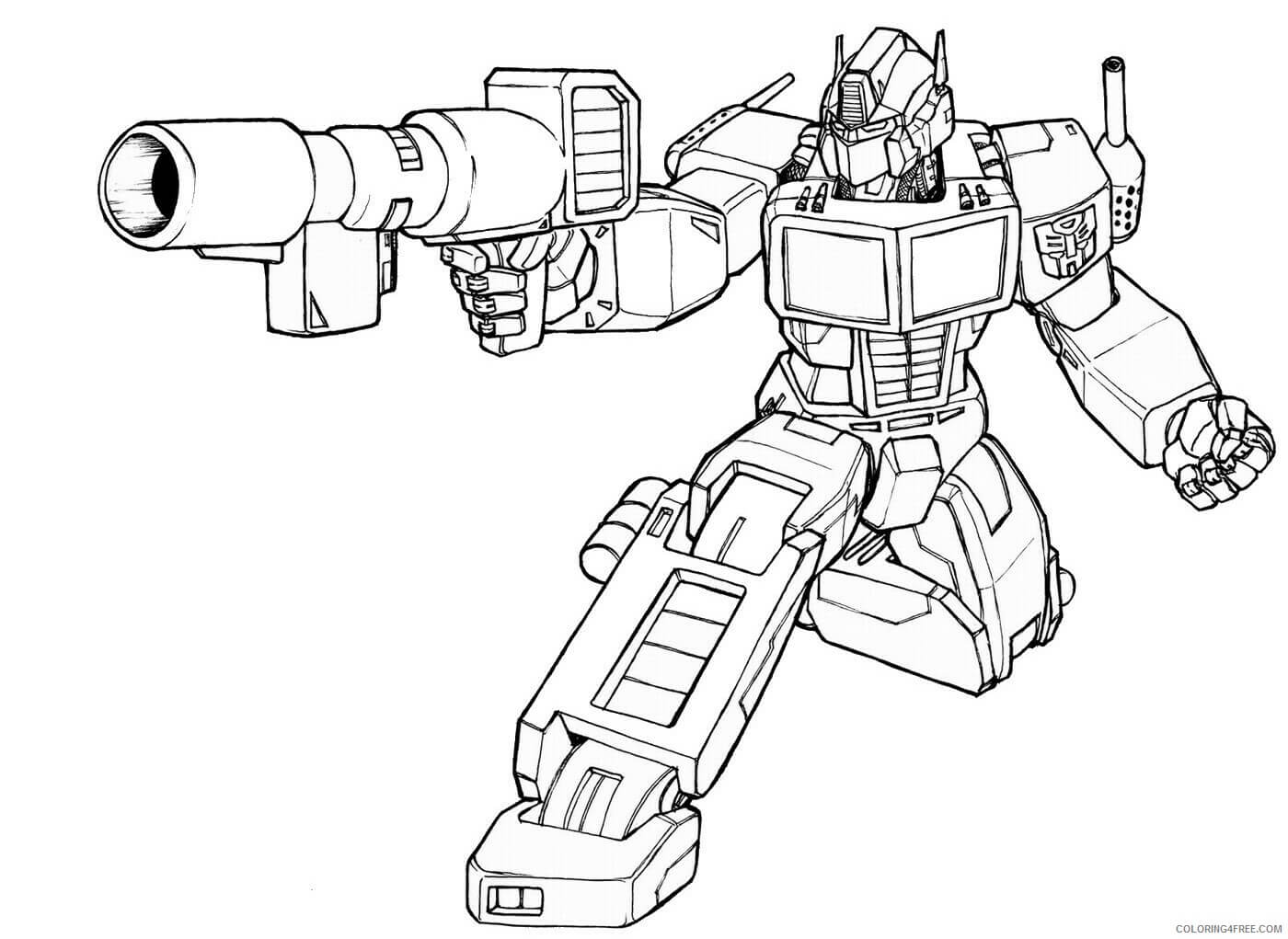 Optimus Prime Con Armas
