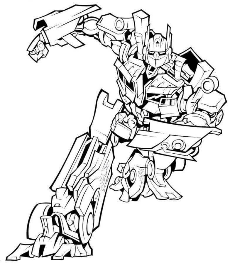 Optimus Prime Corriendo