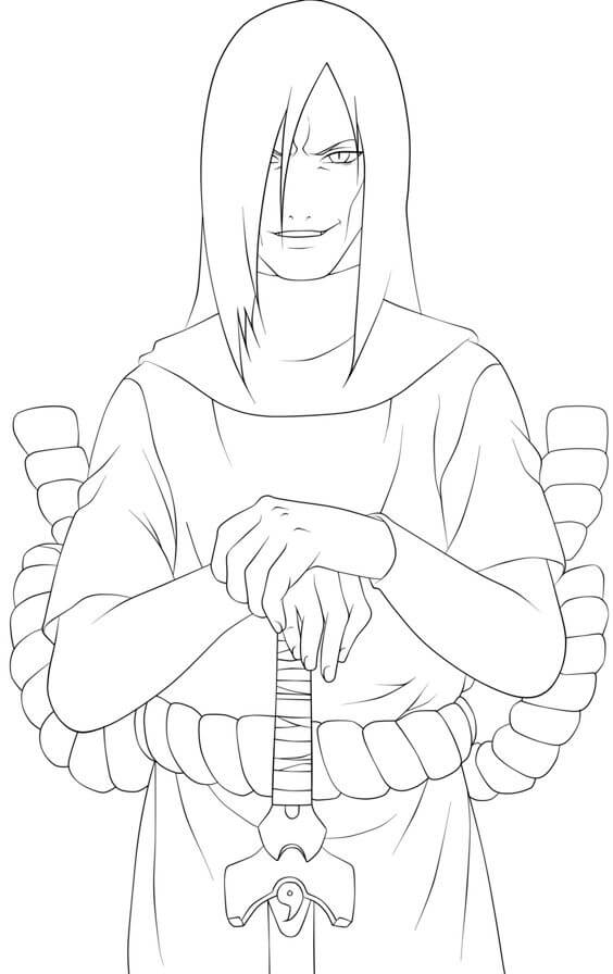 Orochimaru Sonriendo
