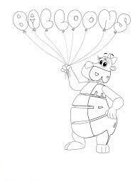 Oso Sosteniendo Globo