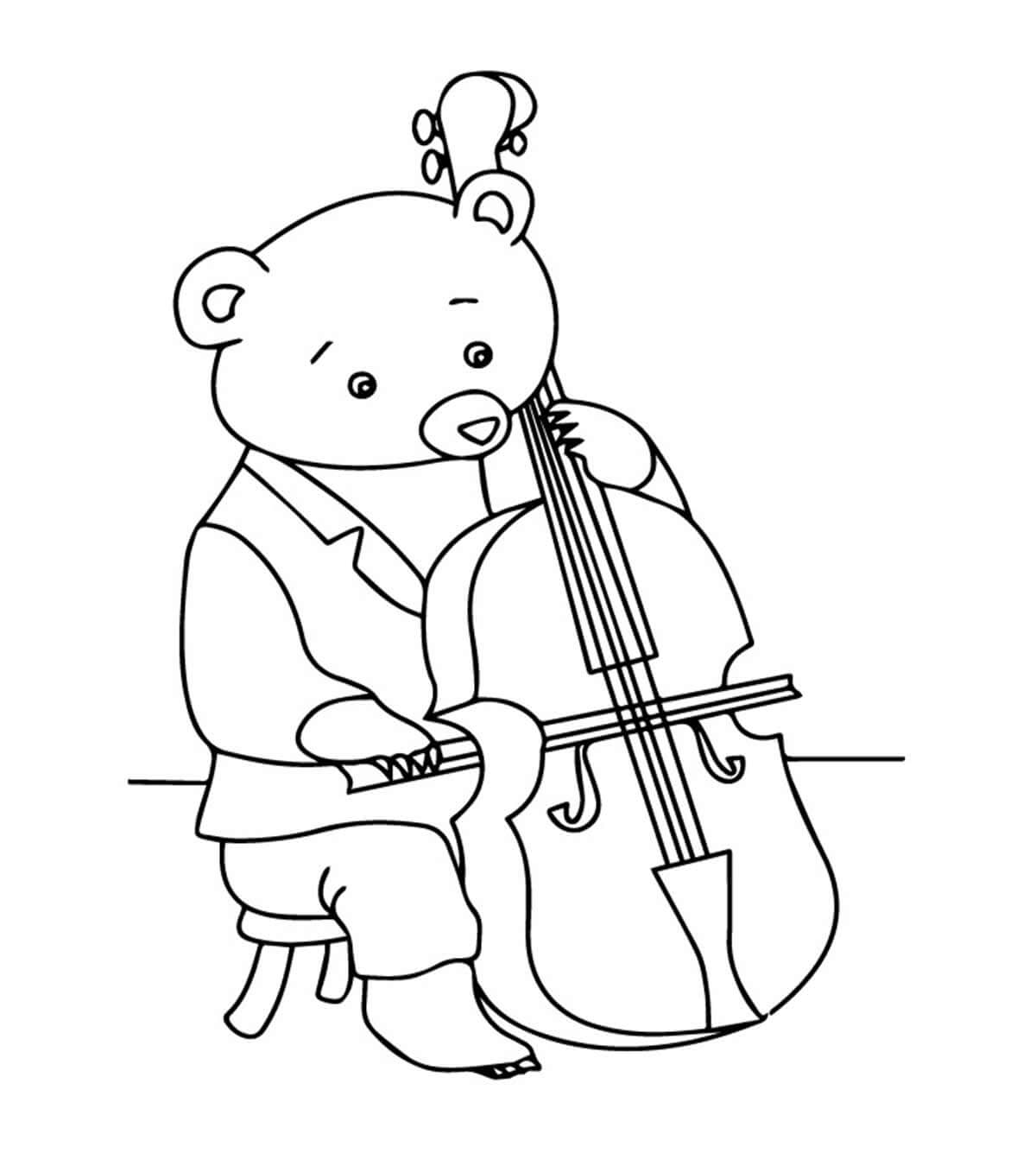 Oso Tocando el Violín