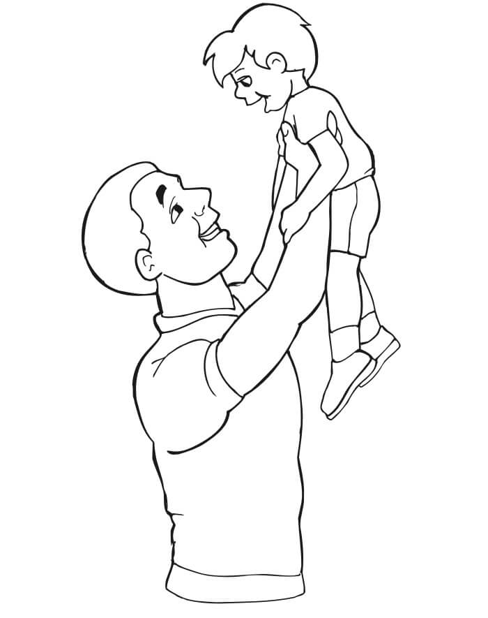 Padre e Hijo Felices