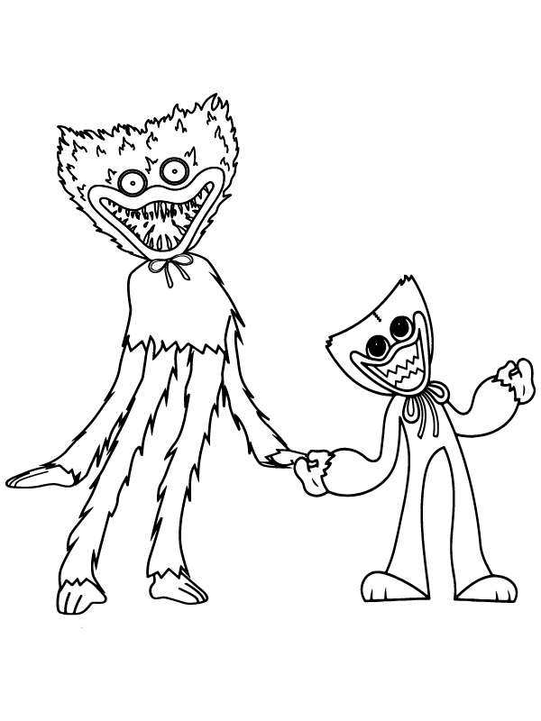 Huggy Wuggy Pequeño y Grande