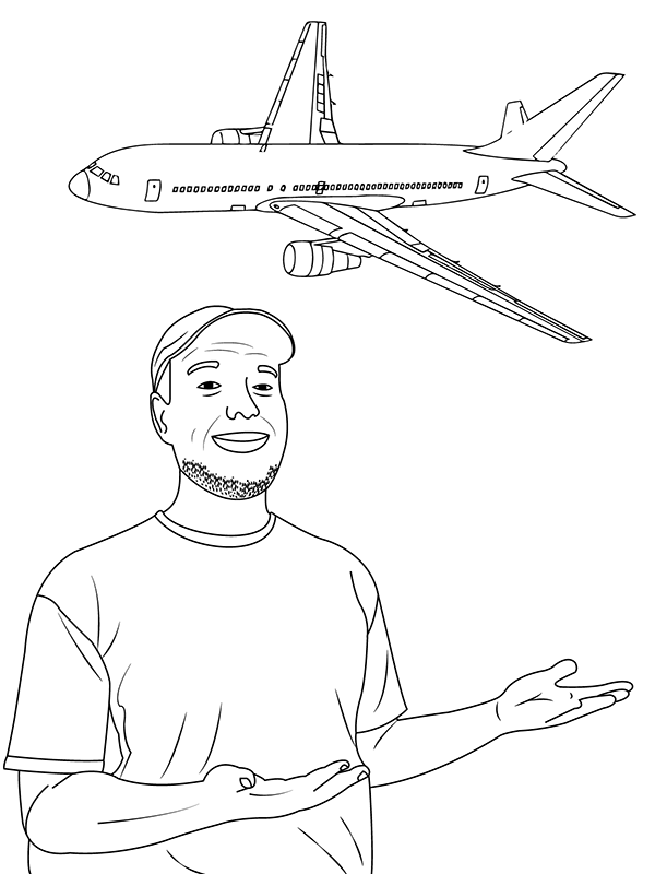 Mr. Beast y Avión