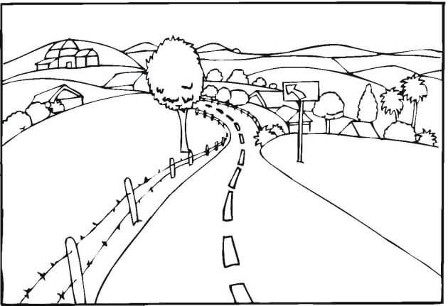 Paisaje de Carretera