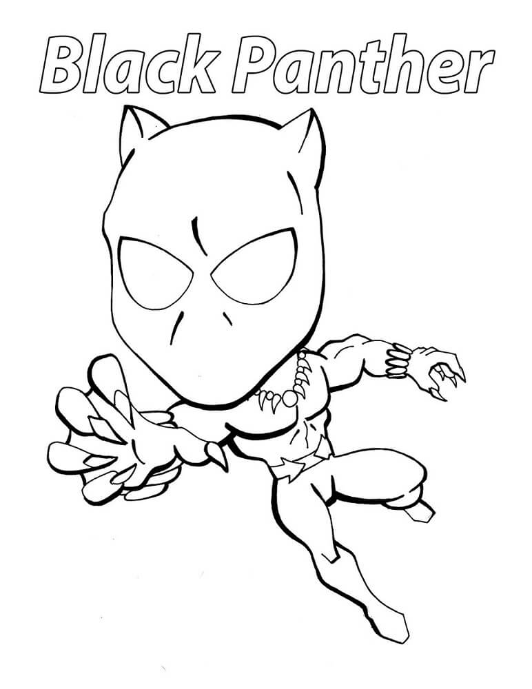 Pantera Negra Chibi
