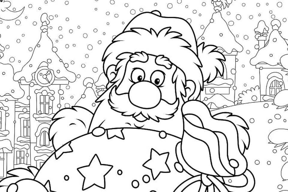 Papá Noel en Invierno