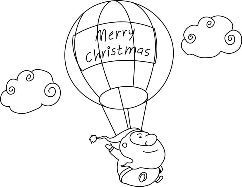 Papá Noel en el Globo
