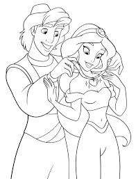Pareja Jazmín Y Aladdin
