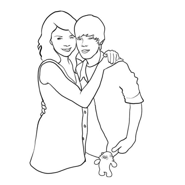 Pareja Justin Bieber y Novia