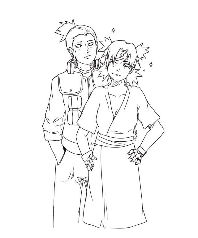 Pareja Shikamaru y Temari