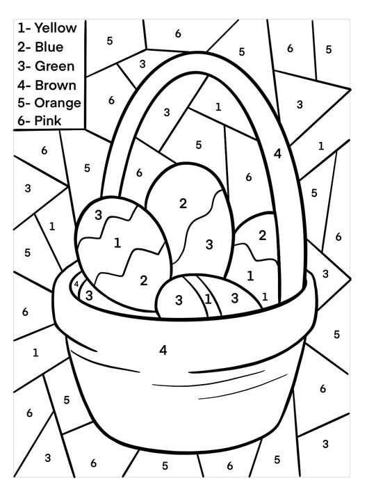 Pascua Colorea por Números