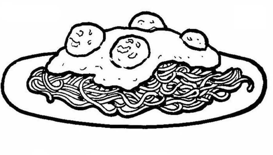Pasta Con Cuatro Huevos