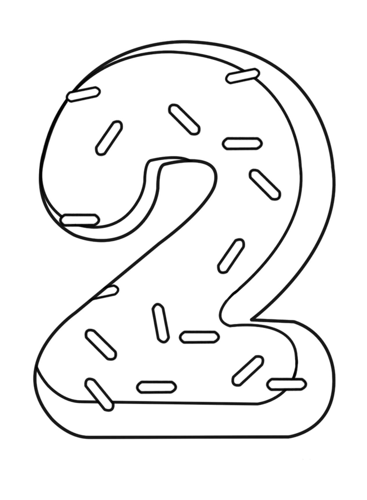 Pastel Número 2