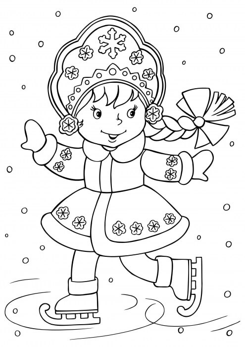 Patinaje Sobre Hielo Snow Maiden
