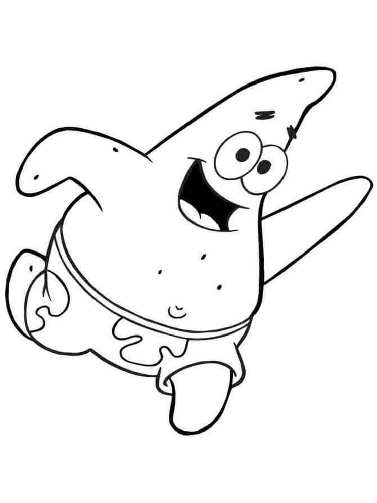 Patrick Star Corriendo