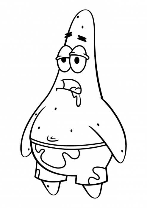 Patrick Star Hambriento