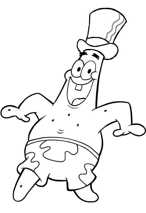 Patrick Star con Sombrero
