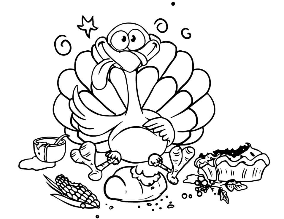 Pavo con Carga Estomacal