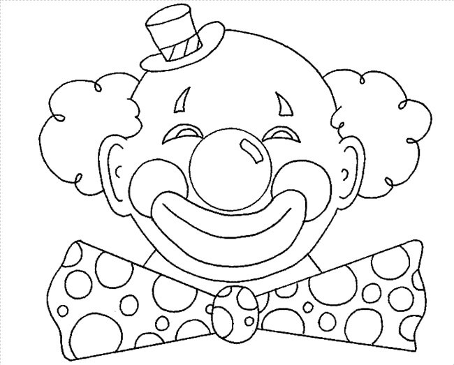 Payaso De Circo Sonriendo