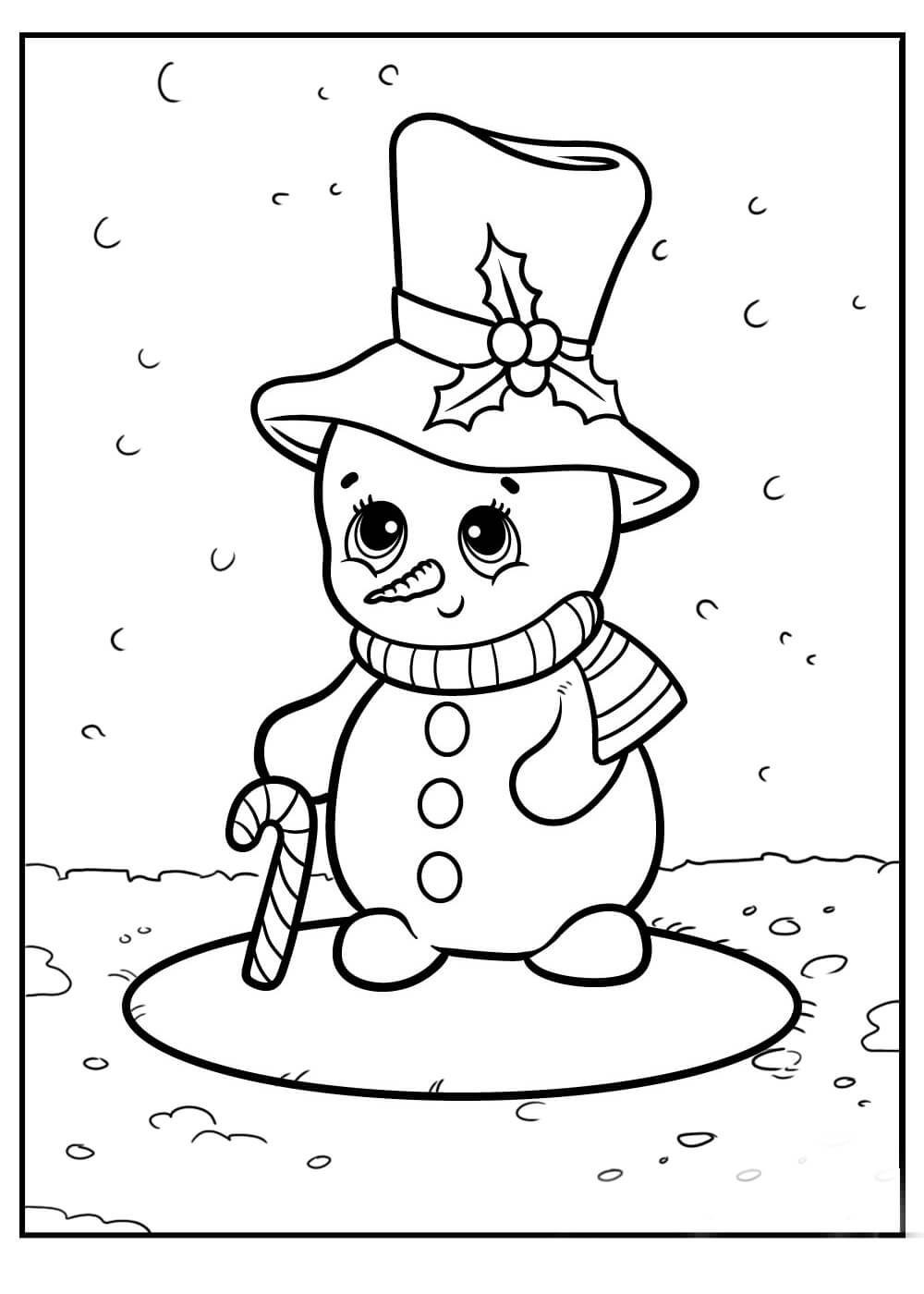 Pequeño Muñeco de Nieve