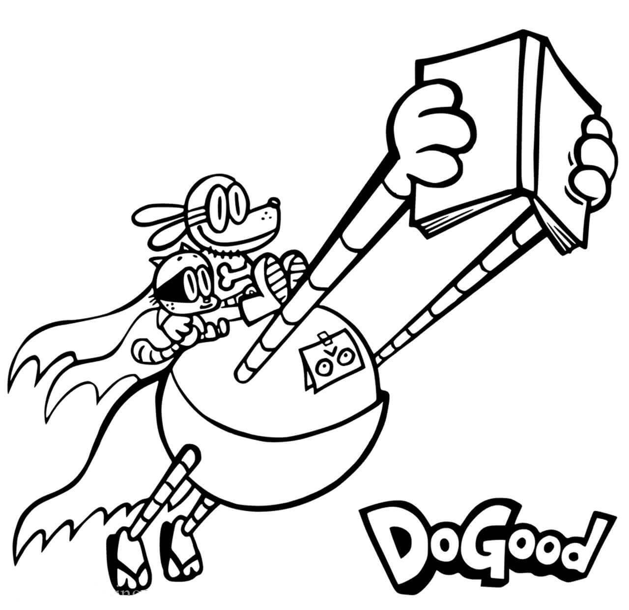 Perro Hombre Vuelo