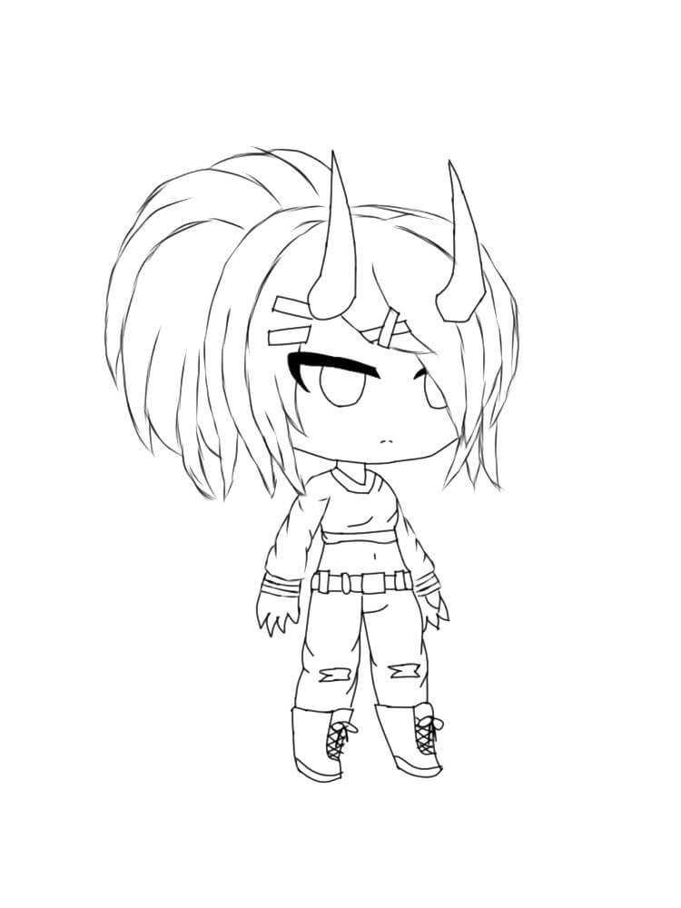 Personaje de Chico Genial Gacha Life