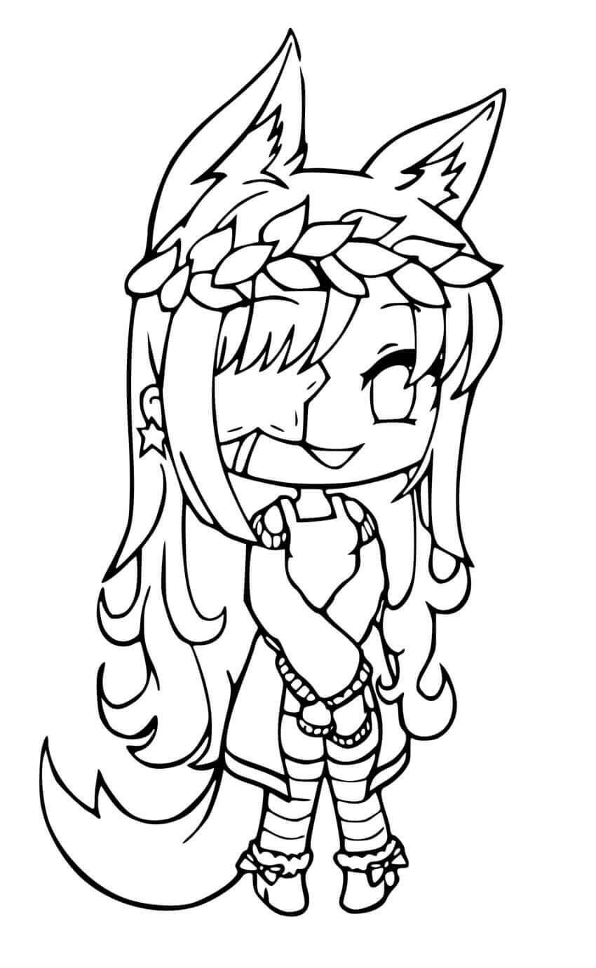 Personaje de Gacha Life Tuerto