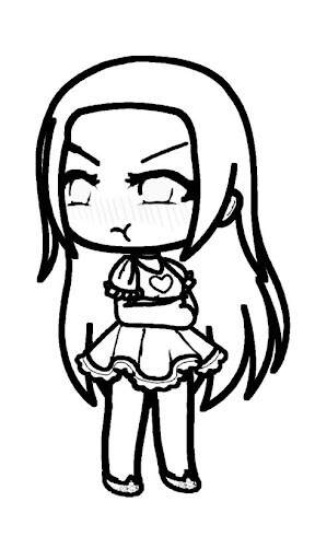Personaje de anime de Gacha Life