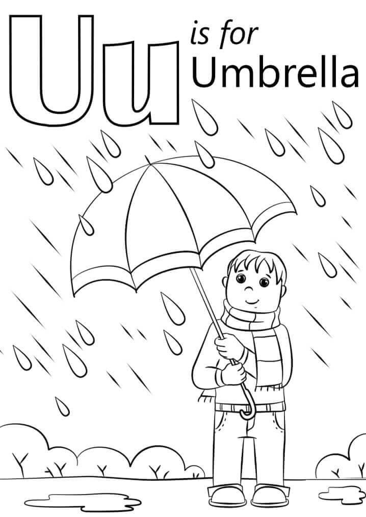 Letra U