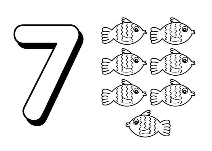 Pez Número 7 y 7