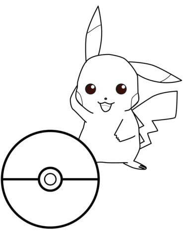 Pikachu y Pokeball