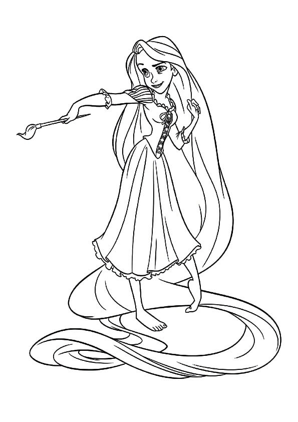 Pintura Rapunzel