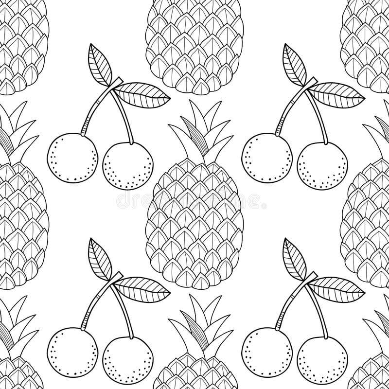 Piñas y Cereza
