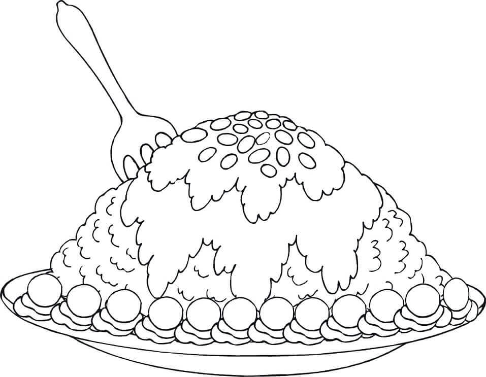 Plato de postre