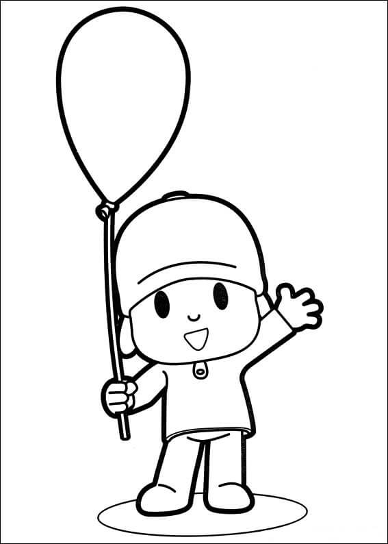 Pocoyo Fun Holding Balloon