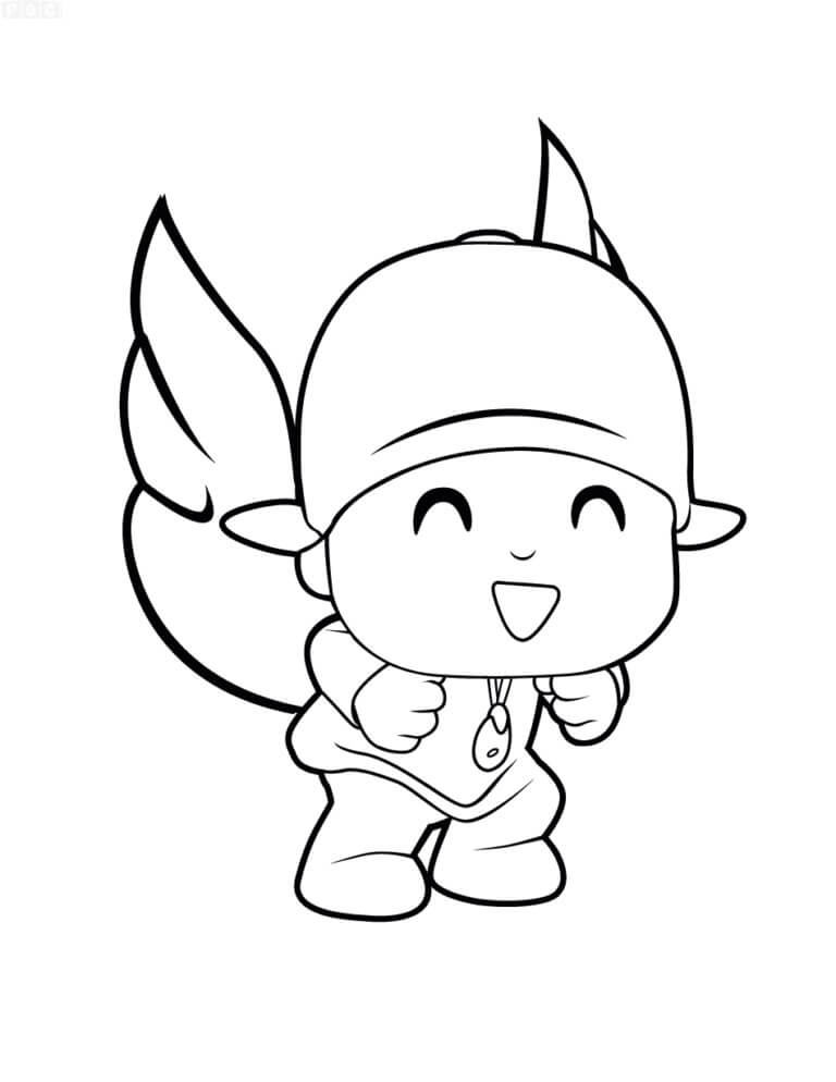 Pocoyo Happy