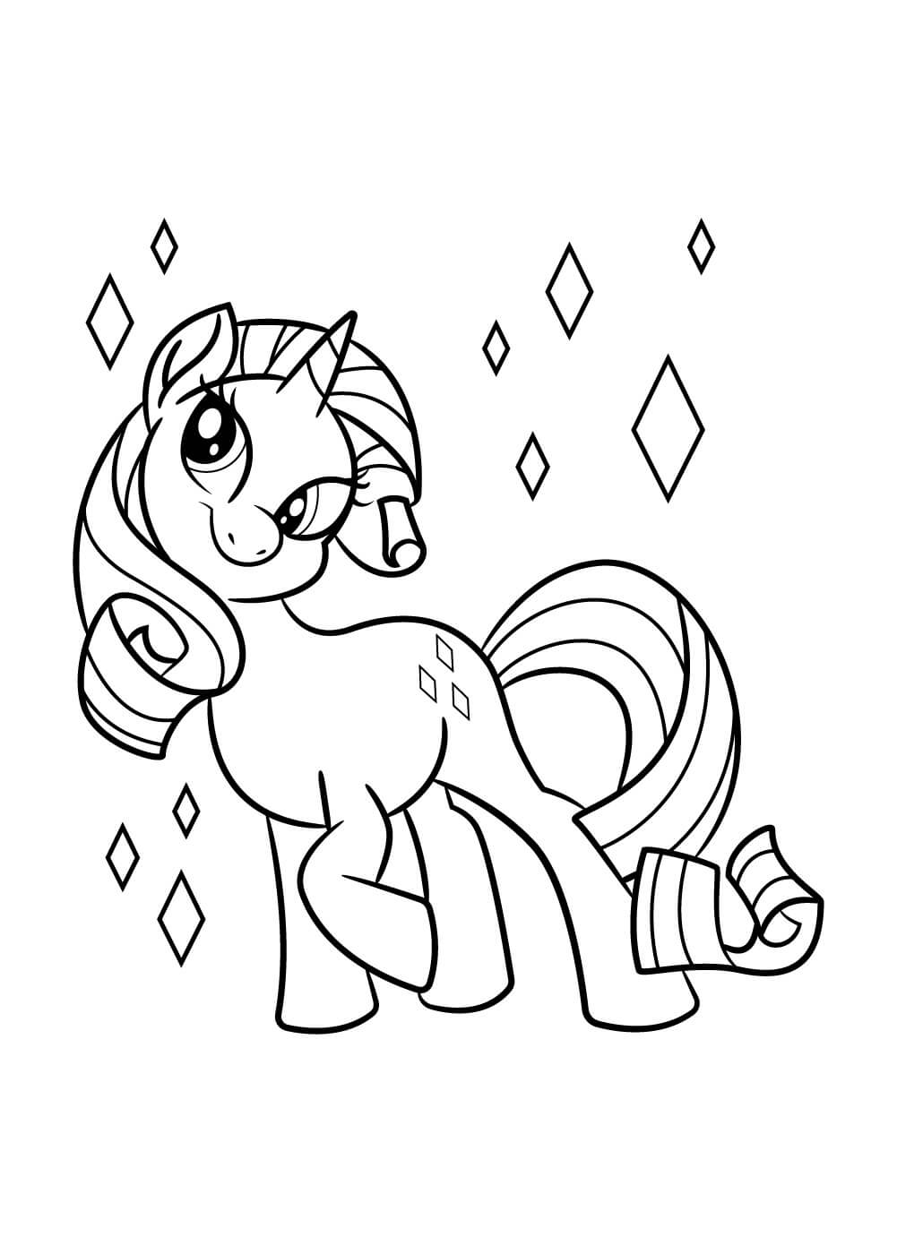 Pony Sonriendo