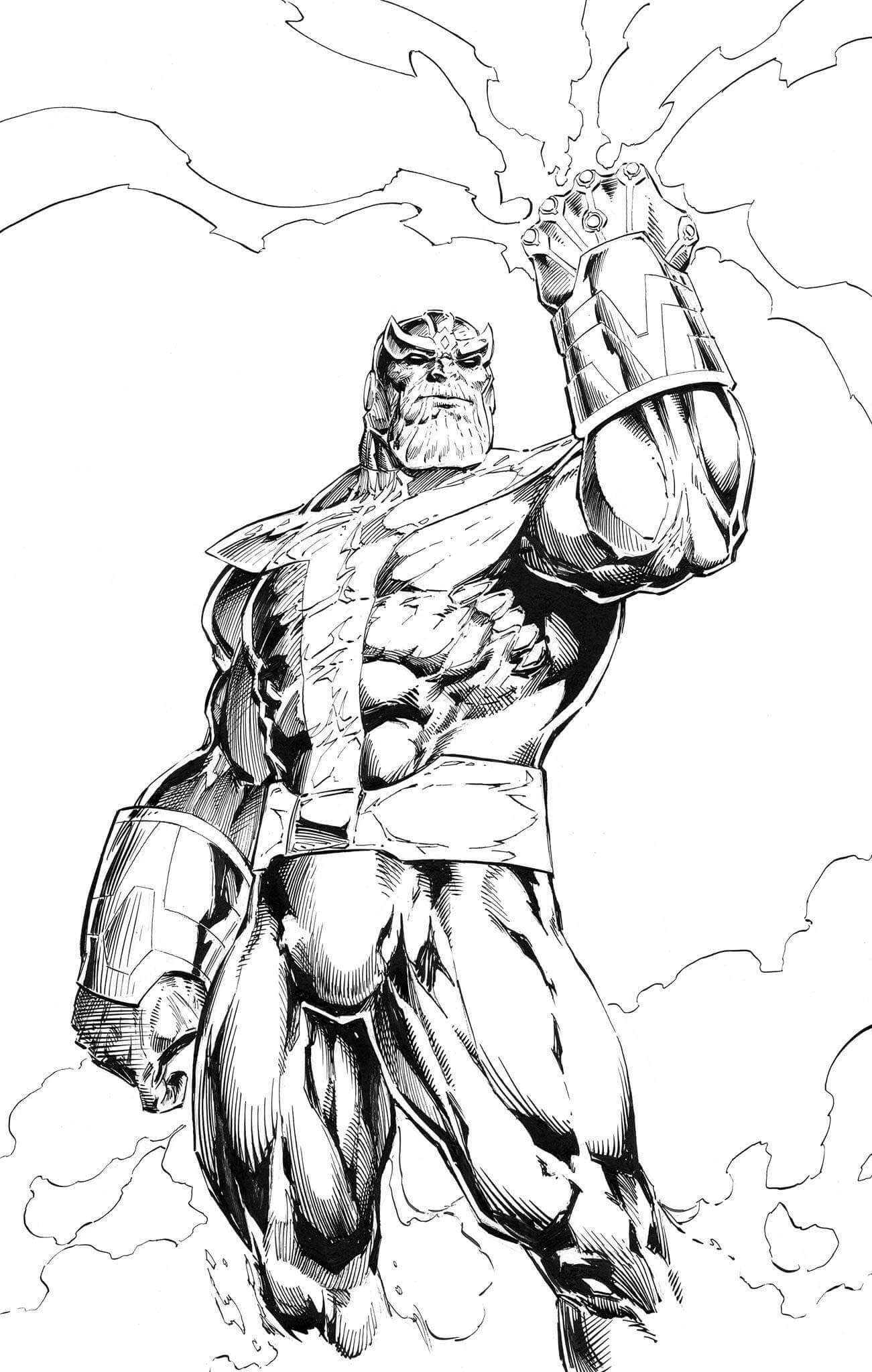 Power Thanos con Infinity Gauntlet