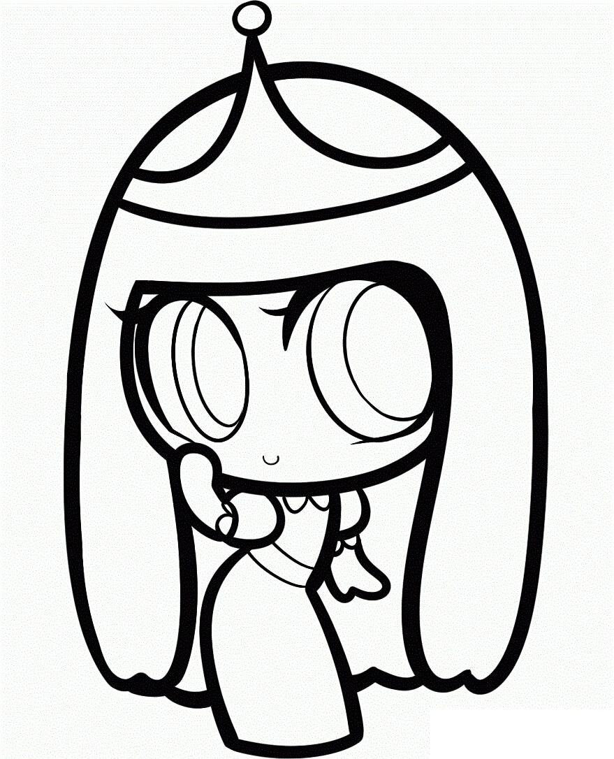 Preciosa Princesa Chibi Bubblegum