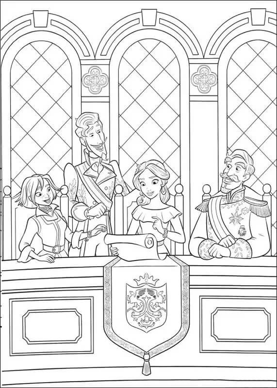 Princesa Elena y Familia