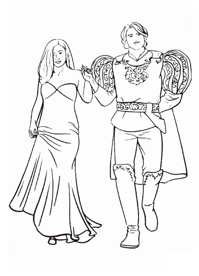Princesa Giselle y el Príncipe