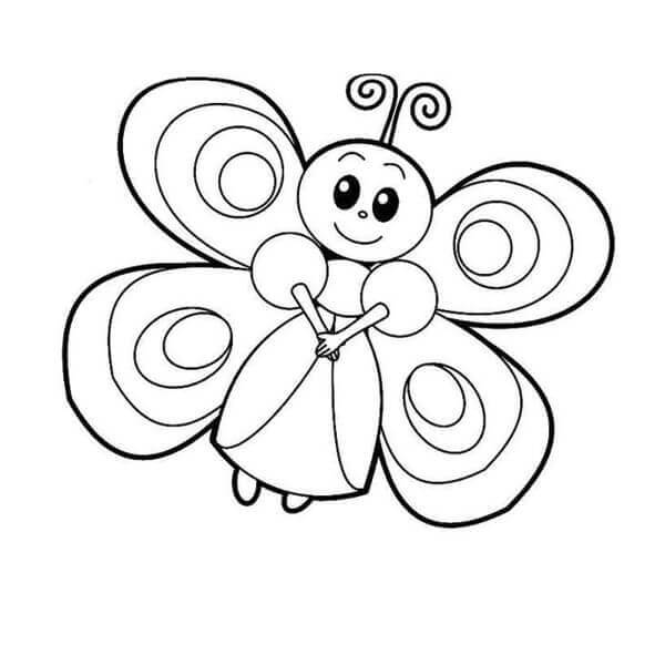 Princesa Mariposa Sonriendo