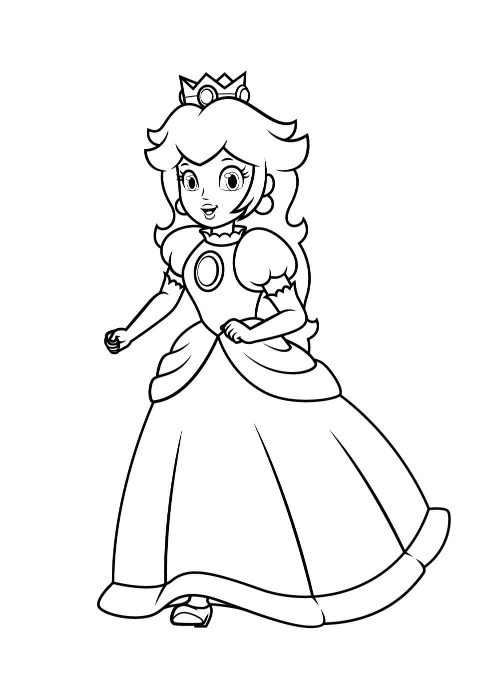 Princesa Peach Corriendo